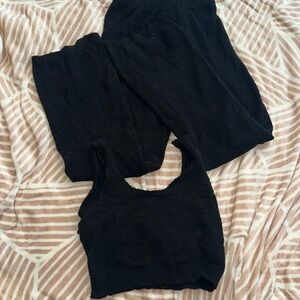 2 peice plush sleep set